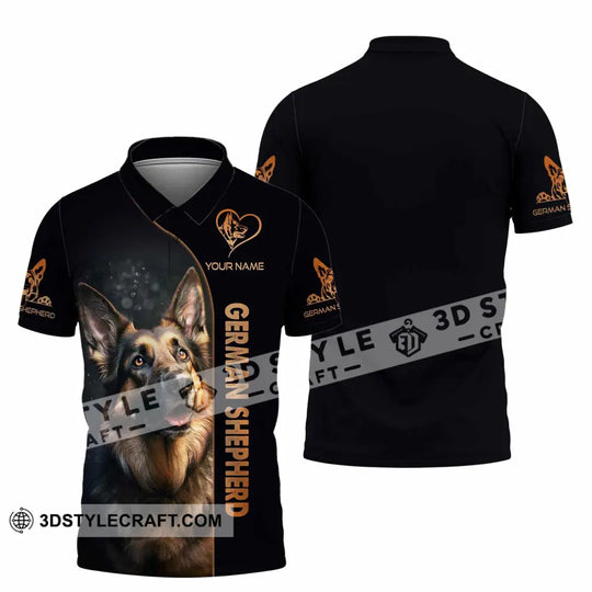 Unisex Shirt - Custom German Shepherd Lover Shirt style option 2