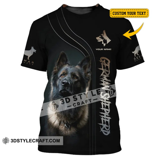 Unisex Shirt, Custom German Shepherd T-Shirt, Shirt For Dog Lovers style option 1