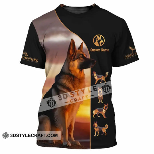 Unisex Shirt - Custom German Shepherd Shirt style option 2