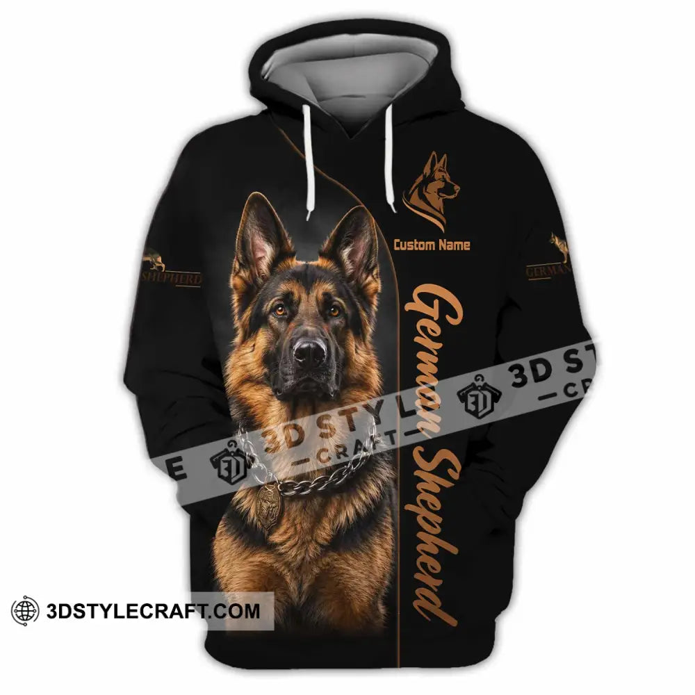 Unisex Shirt - Custom German Shepherds Shirt - Hoodie / S - T-shirt