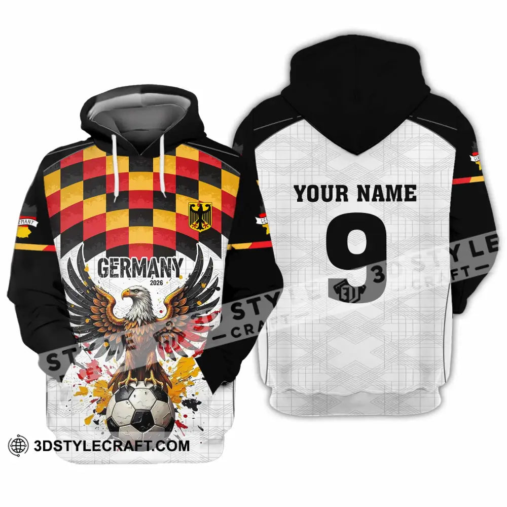 Unisex Shirt - Custom Germany 3D Shirt Hoodie / S T-shirt