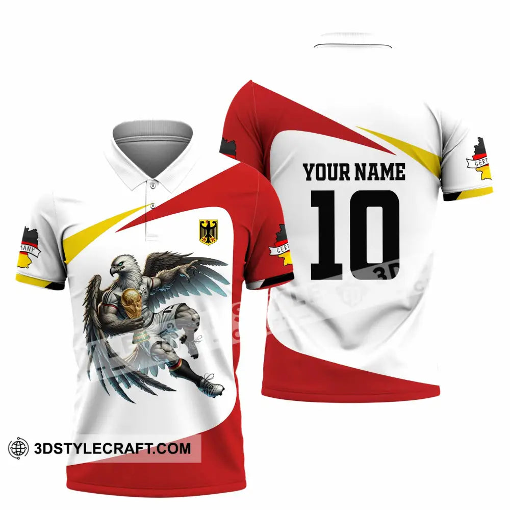 Unisex Shirt - Custom Germany 3D Shirt Polo Shirt / S T-shirt