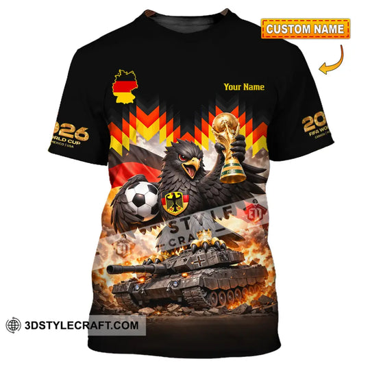 Unisex Shirt - Custom Germany World Cup 2026 3D Shirt style option 1
