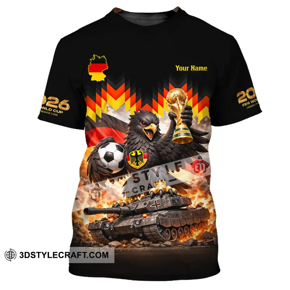 Unisex Shirt - Custom Germany World Cup 2026 3D Shirt T-Shirt / S T-shirt