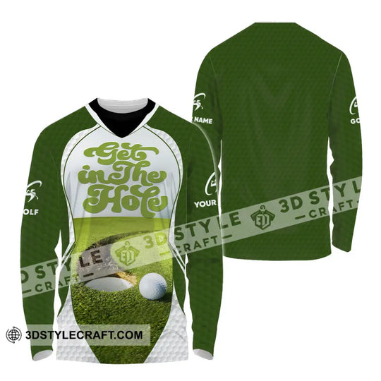 Unisex Shirt - Custom Get In The Hole Golf Shirt style option 4