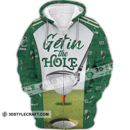 Unisex Shirt - Custom Get In The Hole Golf Shirt style option 2