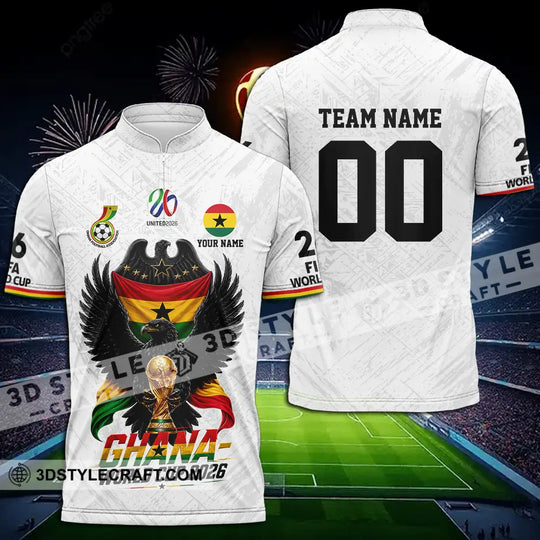 Unisex Shirt - Custom Ghana 3D Shirt style option 2