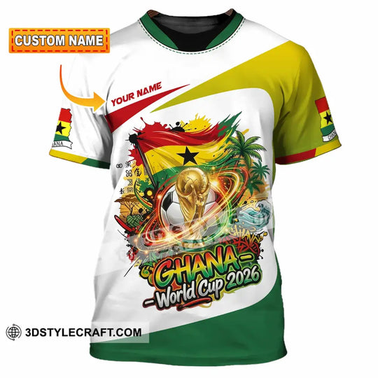 Unisex Shirt - Custom Ghana 3D Shirt style option 1