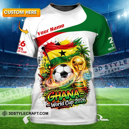 Unisex Shirt - Custom Ghana 3D Shirt style option 1