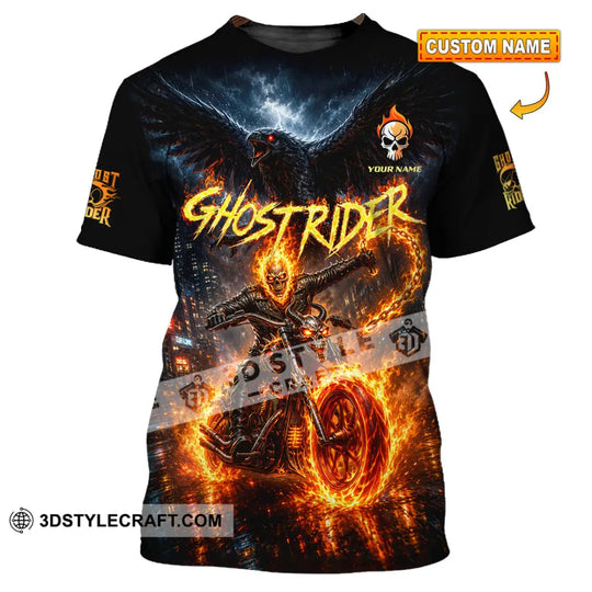 Unisex Shirt - Custom Ghost Rider Shirt style option 1