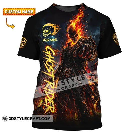Unisex Shirt - Custom Ghost Rider Shirt style option 1