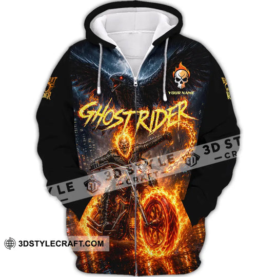 Unisex Shirt - Custom Ghost Rider Shirt style option 3