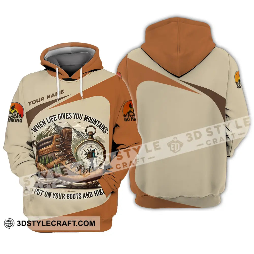 Unisex Shirt - Custom Go Hiking 3D Shirt Hoodie / S T-shirt