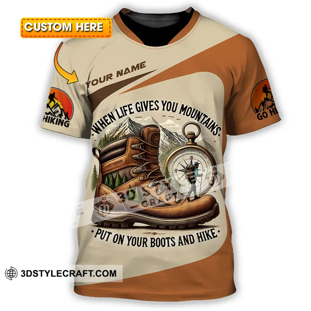 Unisex Shirt - Custom Go Hiking 3D Shirt T-shirt