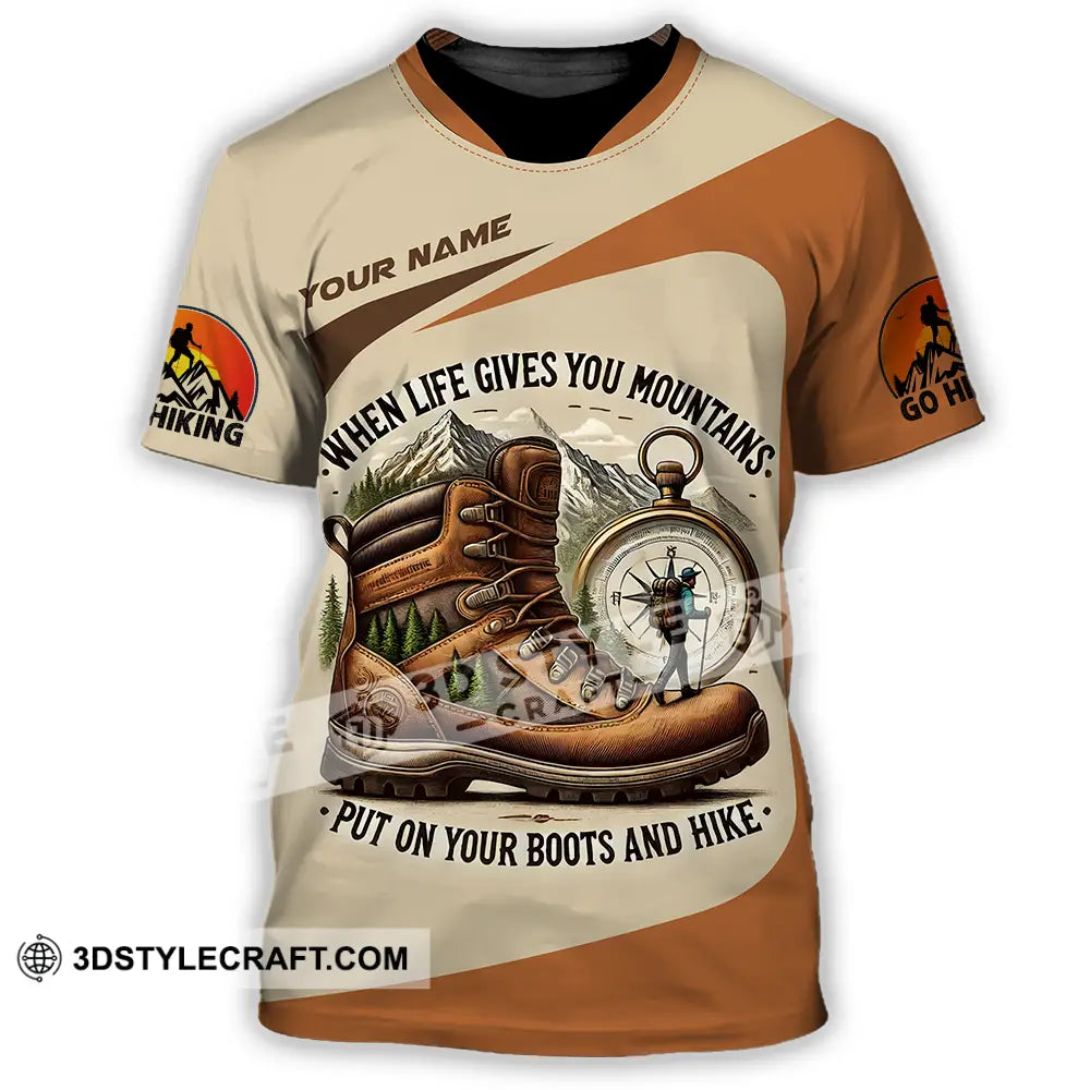 Unisex Shirt - Custom Go Hiking 3D Shirt T-Shirt / S T-shirt