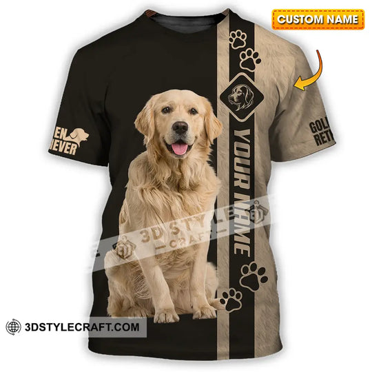 Unisex Shirt - Custom Golden Retriever Shirt style option 1