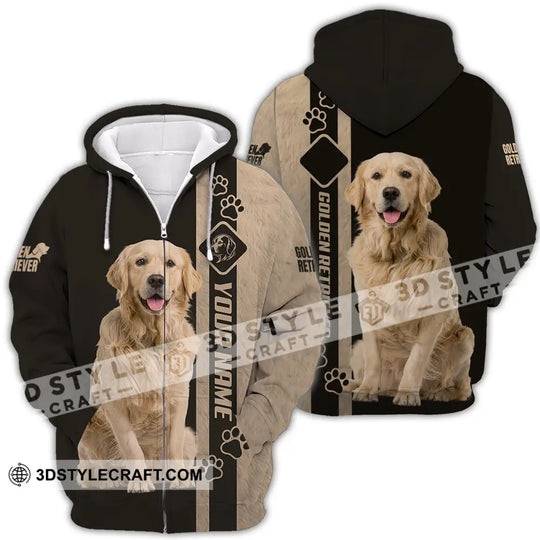 Unisex Shirt - Custom Golden Retriever Shirt style option 4