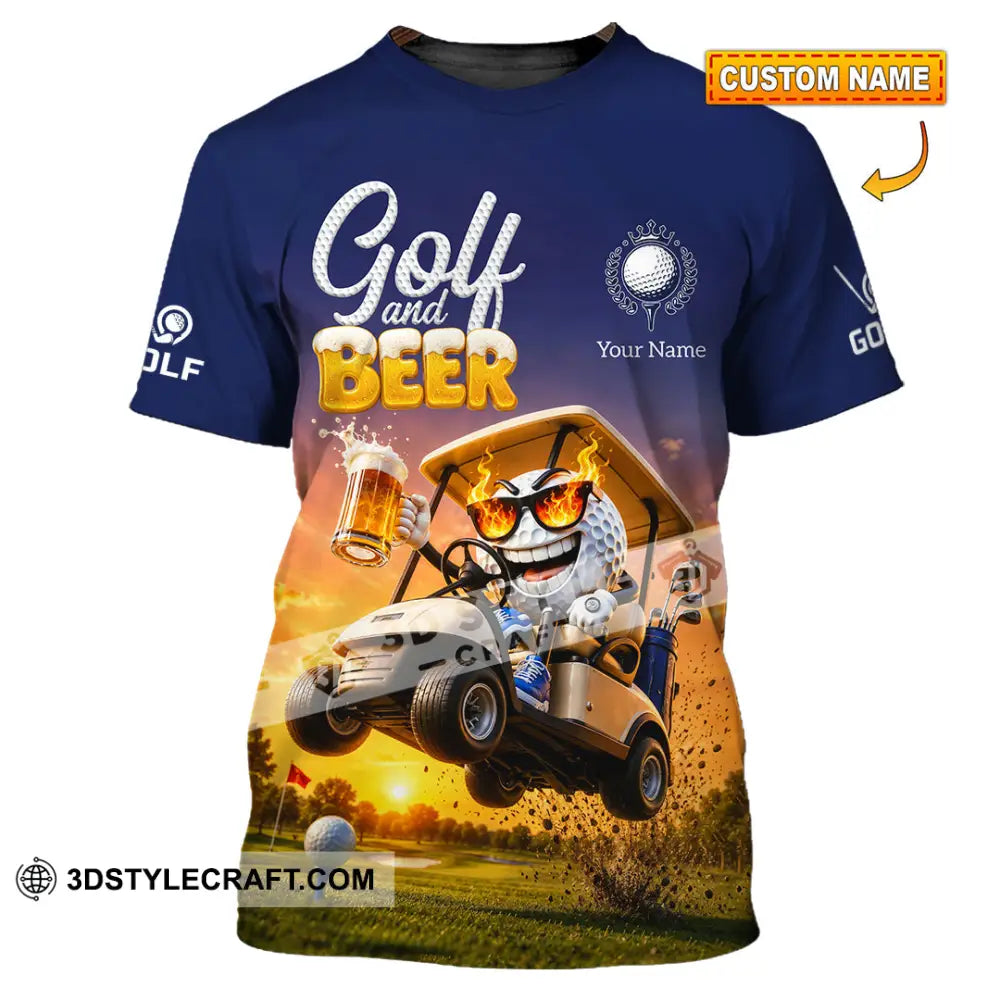 Unisex Shirt - Custom Golf And Free Shirt - T-shirt
