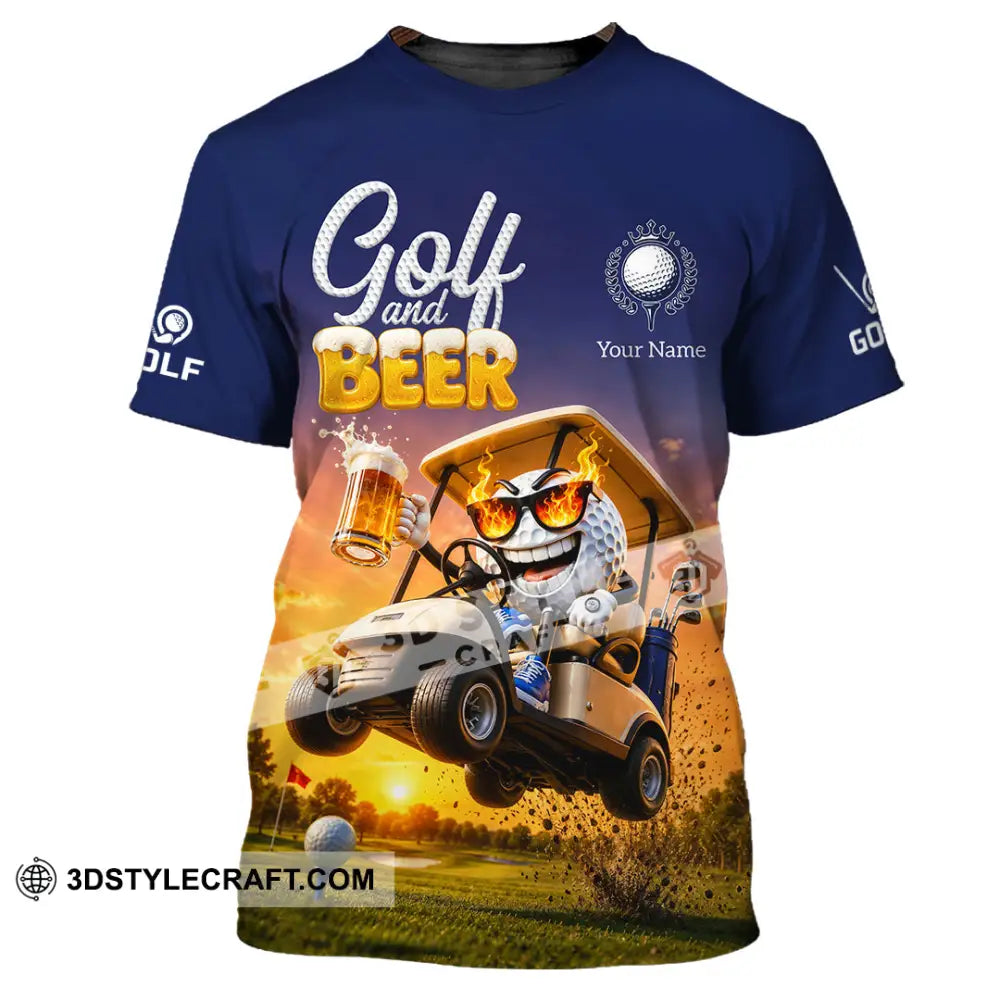 Unisex Shirt - Custom Golf And Free Shirt - T-Shirt / S - T-shirt