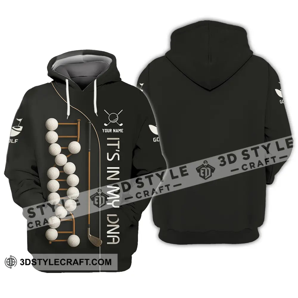 Unisex Shirt - Custom Golf In My DNA Shirt Hoodie / S T-shirt