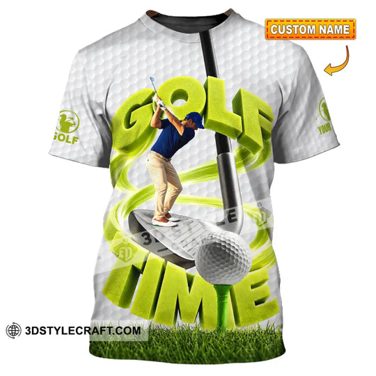 Unisex Shirt - Custom Golf Time Shirt style option 1