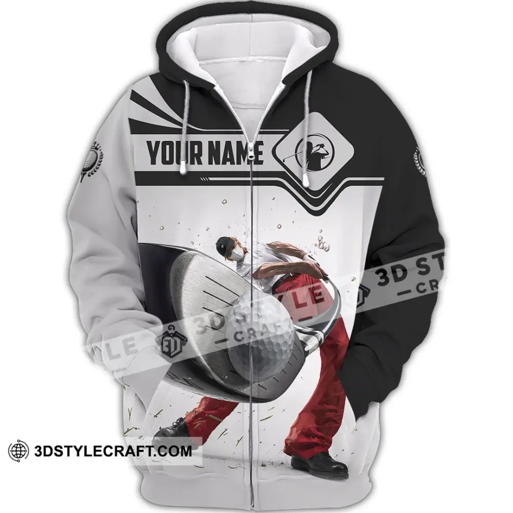 Unisex Shirt - Custom Golf Shirt - Zipper Hoodie / S - T-shirt