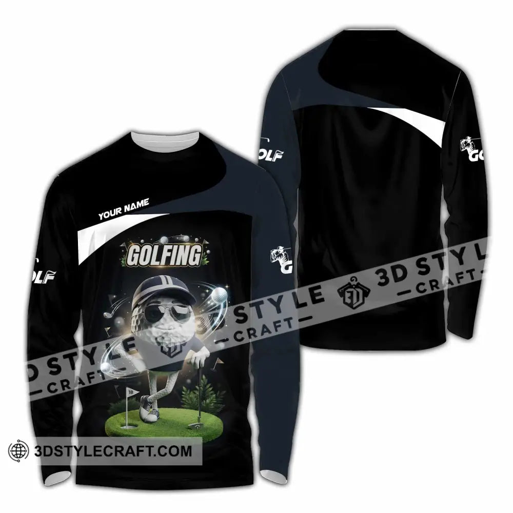 Unisex Shirt - Custom Golfing Shirt - Long Sleeve Shirt / S - T-shirt