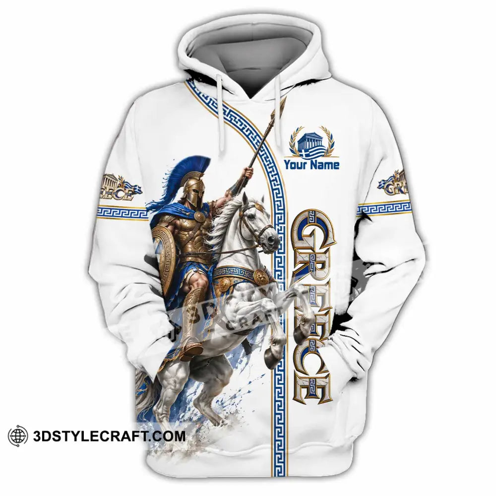 Unisex Shirt - Custom Greece Shirt - Hoodie / S - T-shirt