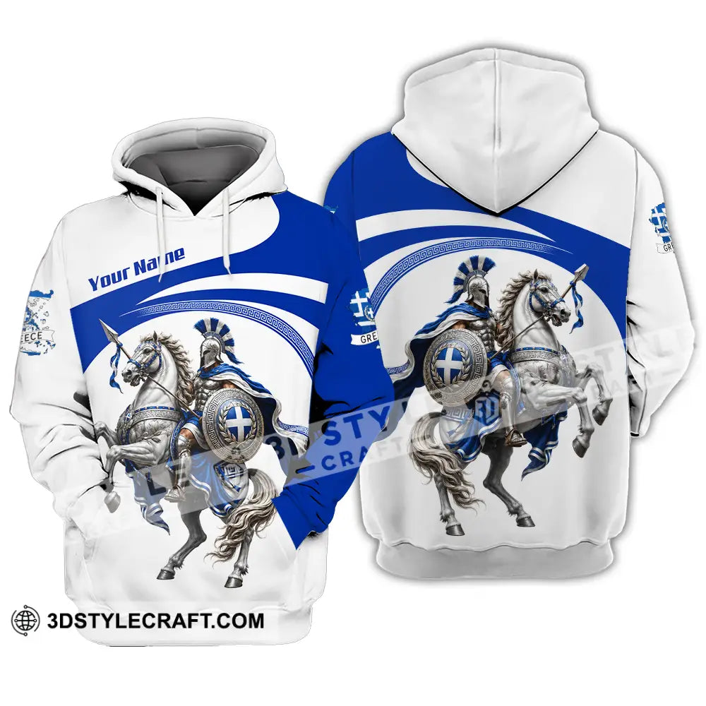 Unisex Shirt - Custom Greece Shirt - Hoodie / S - T-shirt