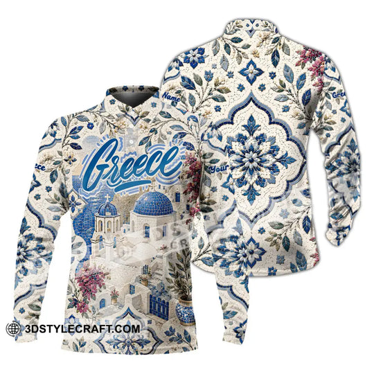 Unisex Shirt - Custom Greece Shirt style option 4