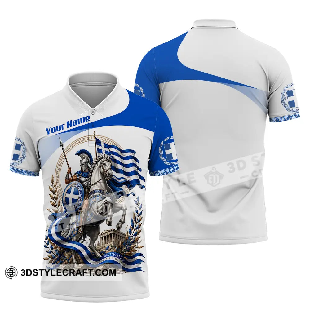 Unisex Shirt - Custom Greece Shirt - Polo Shirt / S - T-shirt