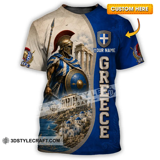 Unisex Shirt - Custom Greece Shirt style option 1