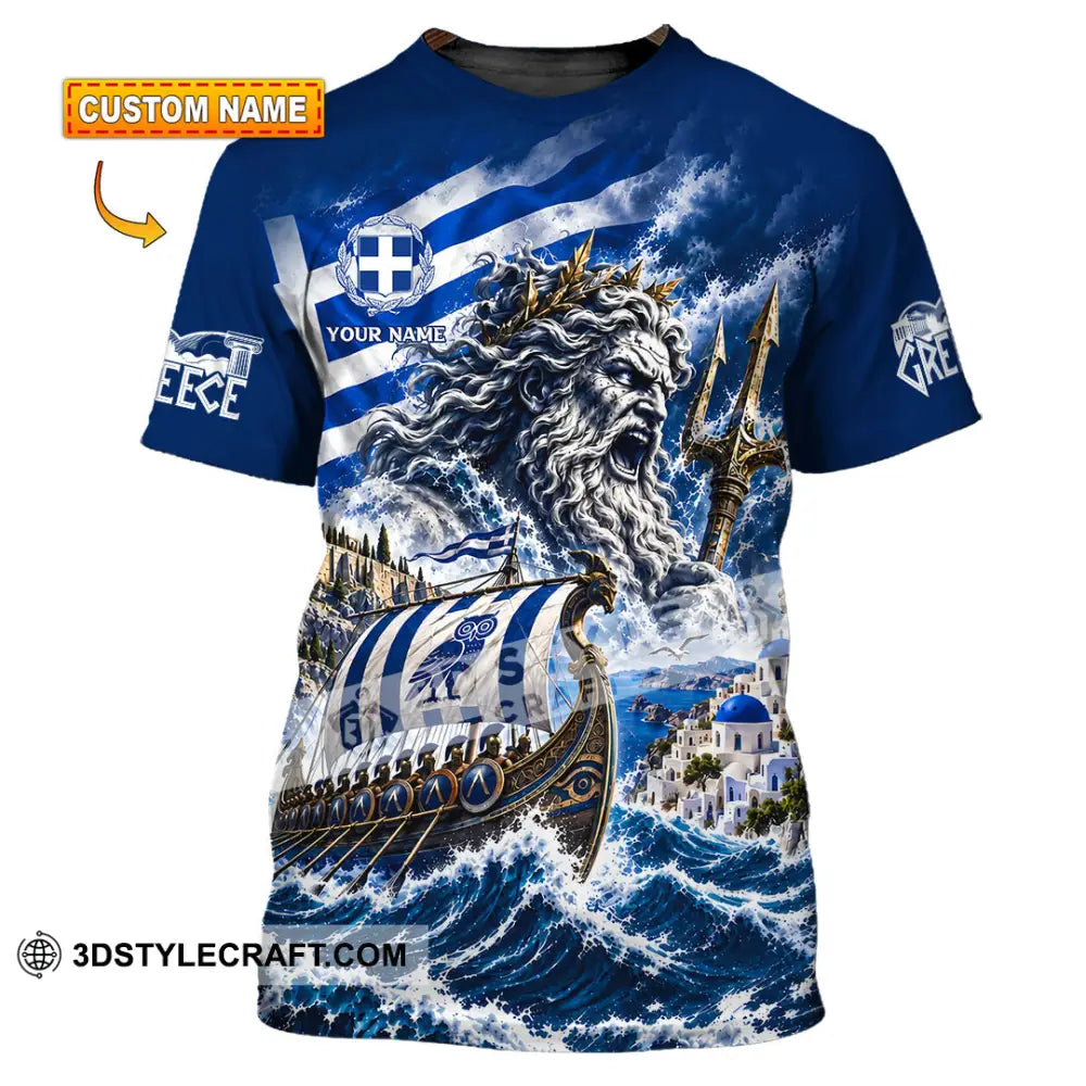 Unisex Shirt - Custom Greece Shirt - T-shirt
