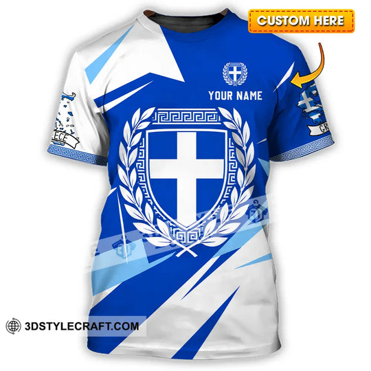 Unisex Shirt - Custom Greece Shirt style option 1