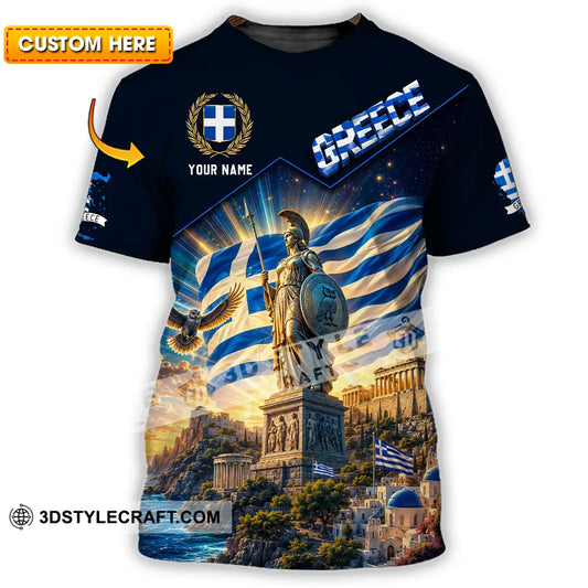 Unisex Shirt - Custom Greece Shirt - T-shirt
