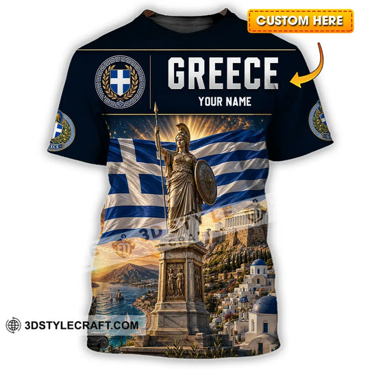Unisex Shirt - Custom Greece Shirt style option 1