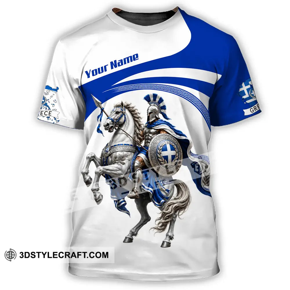 Unisex Shirt - Custom Greece Shirt - T-Shirt / S - T-shirt