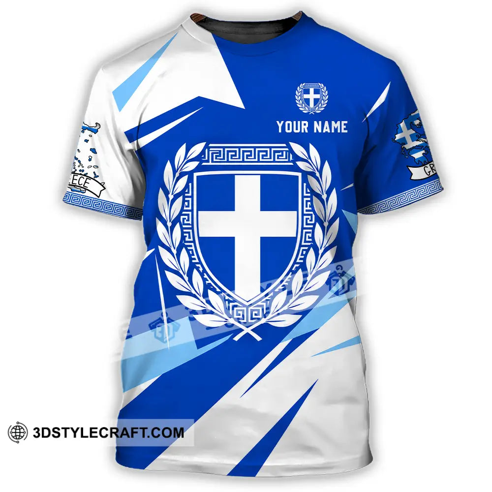 Unisex Shirt - Custom Greece Shirt - T-Shirt / S - T-shirt
