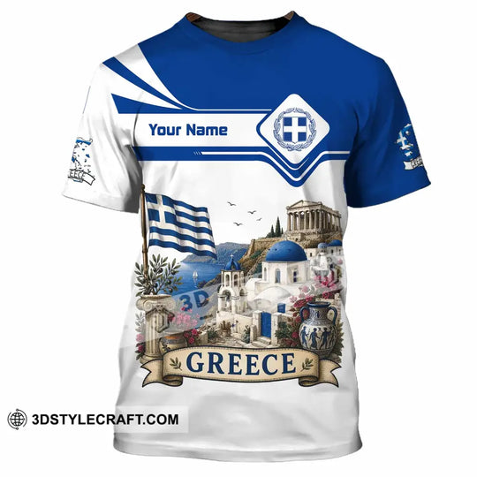 Unisex Shirt - Custom Greece Shirt style option 4