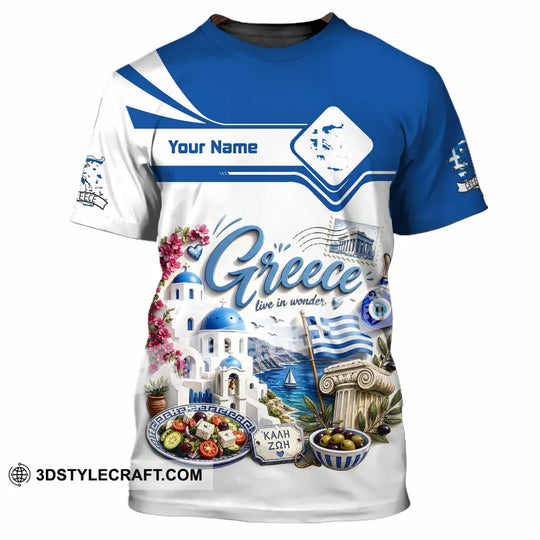 Unisex Shirt - Custom Greece Shirt style option 4