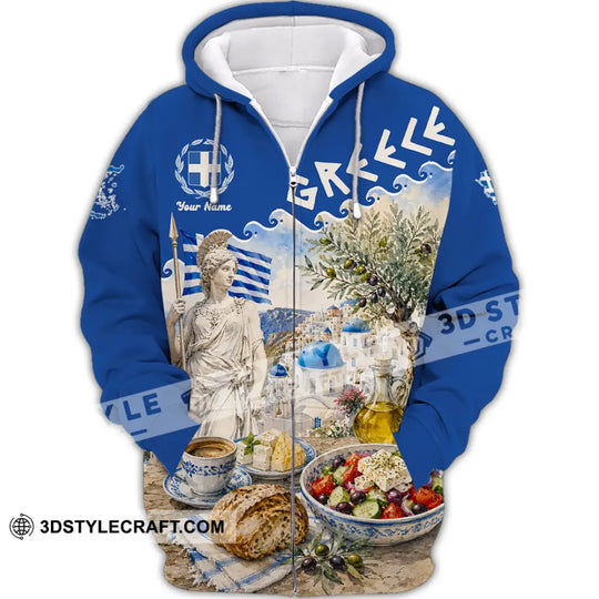 Unisex Shirt - Custom Greece Shirt style option 3