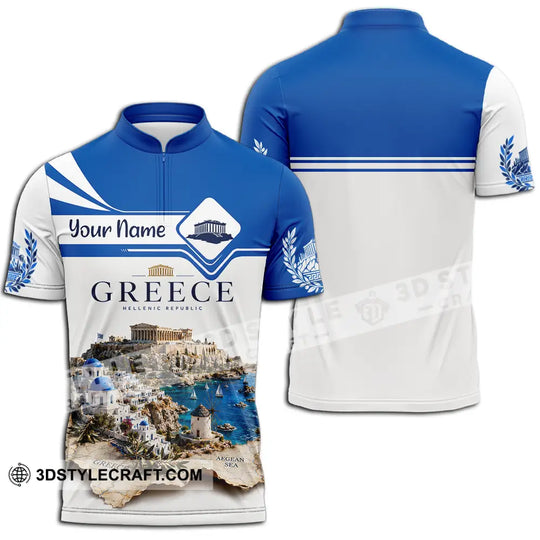 Unisex Shirt - Custom Greece Shirt style option 2