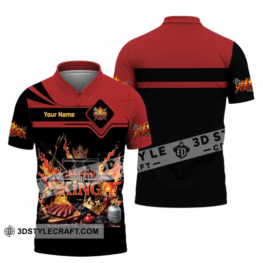Unisex Shirt - Custom Grill King Shirt style option 2