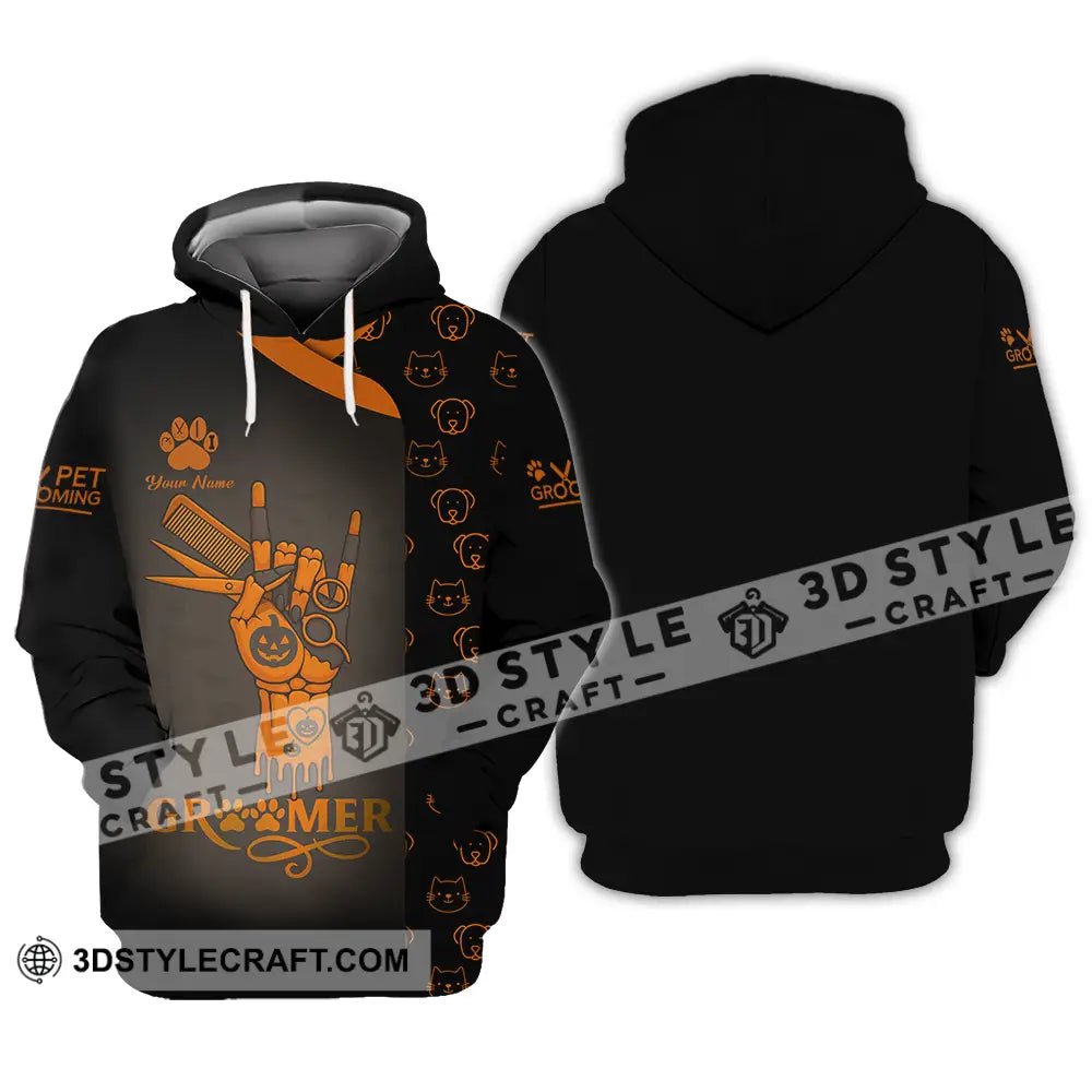 Unisex Shirt Custom Groomer Shirt Hoodie / S T shirt
