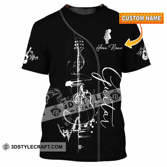 Unisex Shirt - Custom Guitar 3D Shirt style option 1