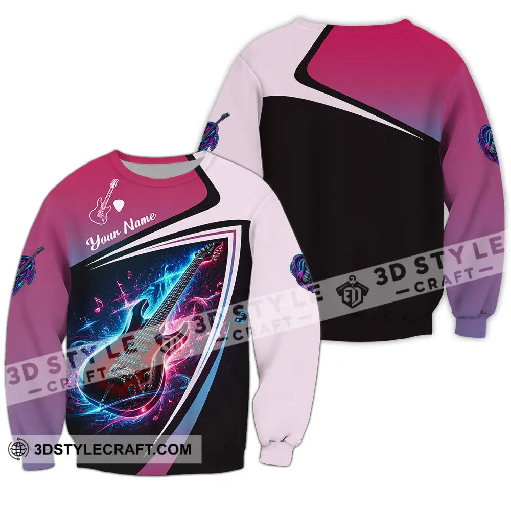 Unisex Shirt - Custom Guitar Shirt - Long Sleeve / S - T-shirt