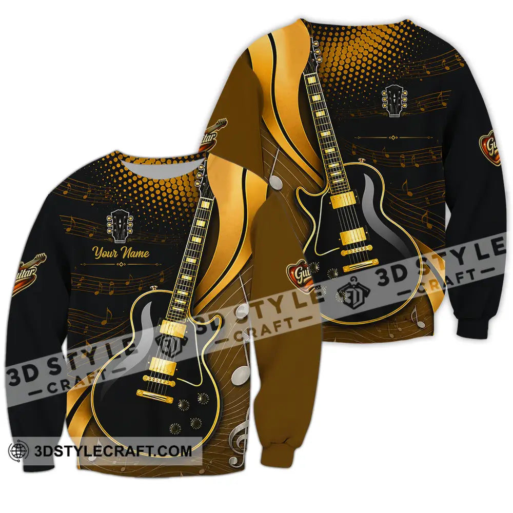Unisex Shirt - Custom Guitar Shirt - Long Sleeve / S - T-shirt