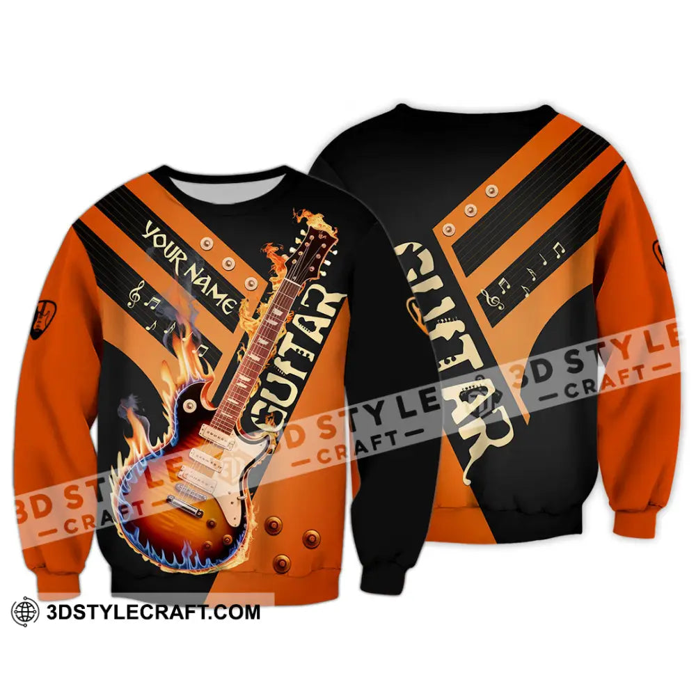 Unisex Shirt - Custom Guitar Shirt - Long Sleeve / S - T-shirt