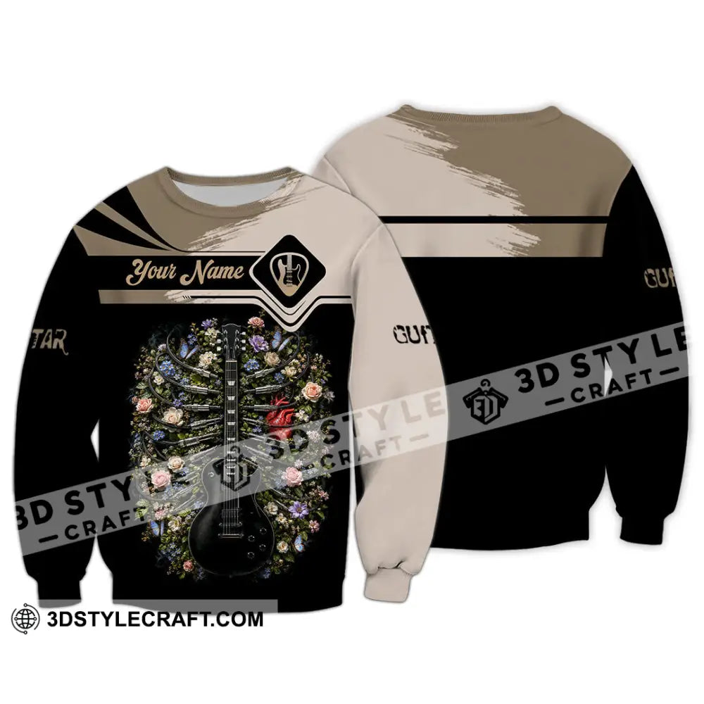 Unisex Shirt - Custom Guitar Shirt - Long Sleeve / S - T-shirt