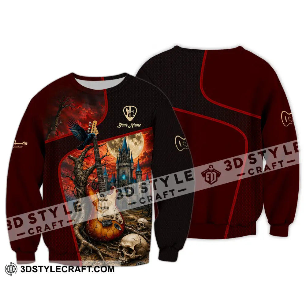 Unisex Shirt - Custom Guitar Shirt - Long Sleeve / S - T-shirt